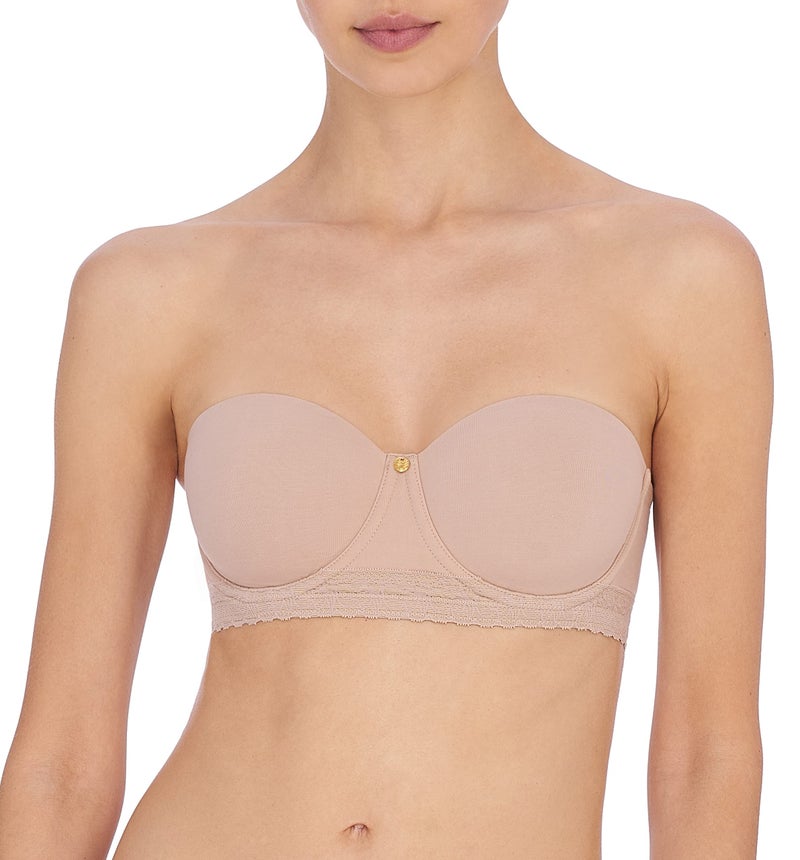 Natori Women's Truly Smooth Smoothing Strapless Contour, Cafe, 34C - Image 1
